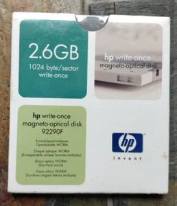 HP - Write-Once Optical Disk 2.6 Gbytes - 92290F - New & Sealed - Afbeelding 1 van 7