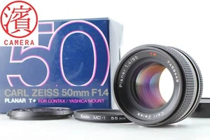 [Near MINT in Box] Contax Carl Zeiss Planar T 50mm F1.4 MMJ Lens CY Mount JAPAN - Picture 1 of 9