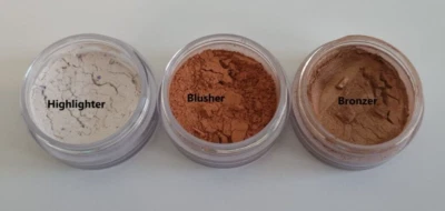 Mica Magic minerals natural make up kit 3g pcs highlighter/ blusher/ bronzer set - Image 1 of 4