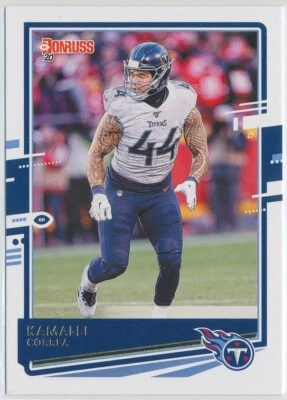 Kamalei Correa - Tennessee Titans - 2020 Panini Donruss Football - Base - #249 - Image 1 of 2