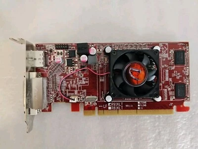 VisionTek ATI Radeon HD 6450 1 GB DDR3 PCI-E x16 Low Profile Video Card - Image 1 of 2