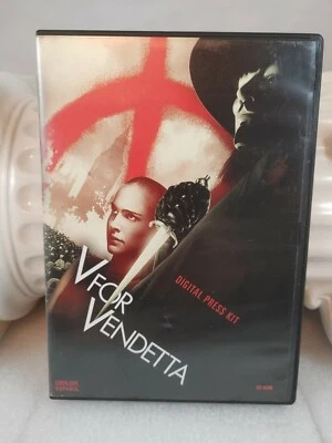 V for Vendetta DVD Digital Press Kit w/ Production Notes 2006 Warner Bros RARE - Image 1 of 3