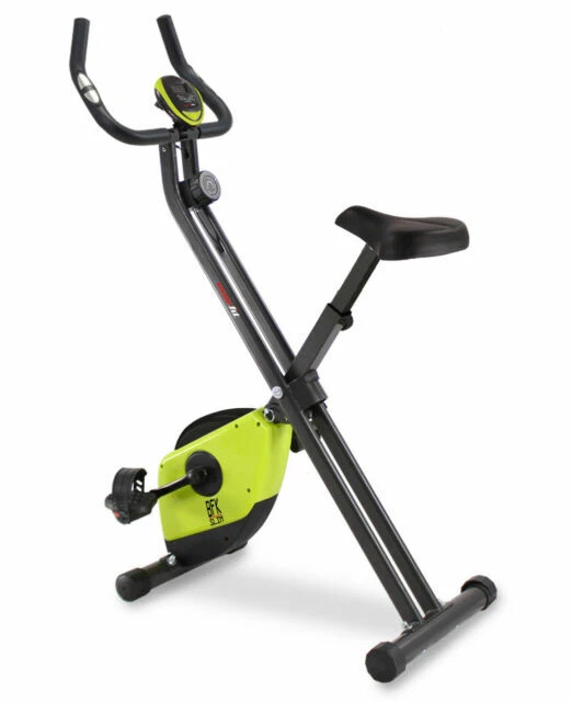 Everfit BFK SLIM Cyclette Richiudibile per Alenamento a Casa - Verde/Nera