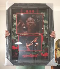 Jean-Claude Van Damme/ BOLO YEUNG ~ Authentic ~ Hand Signed ~ Framed Picture
