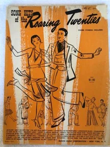 Songs Of The Roaring 20's Piano Sheet Music Jazz Age 25 Great Songs Wild Harry - Picture 1 of 1