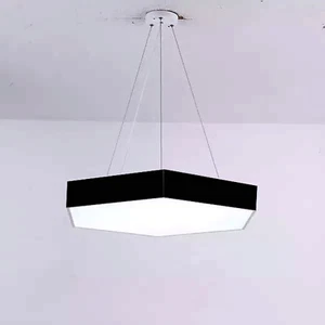 Lámpara de techo colgante para salón 48W Temperatura color 6000K hexagonal - Imagen 1 de 1