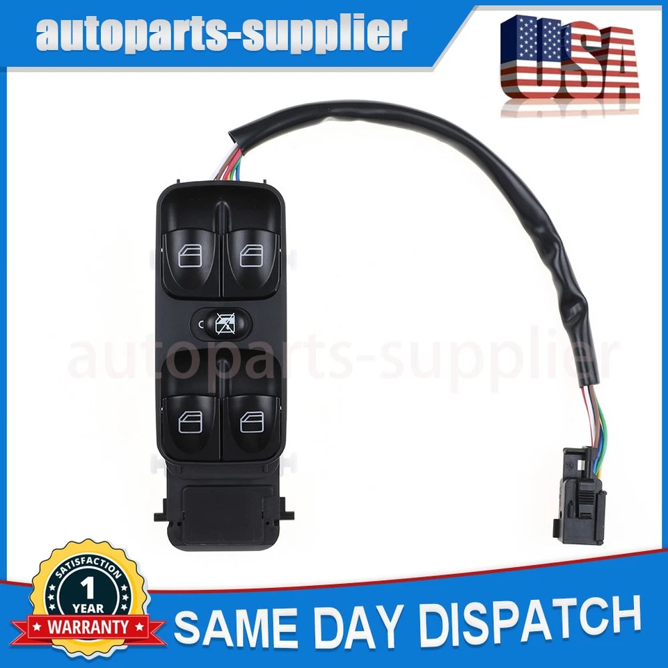 Interruptor de ventana eléctrica para Mercedes-Benz W463 G500 G550 G55 G63 AMG 4638202210 Foto 1 de 4