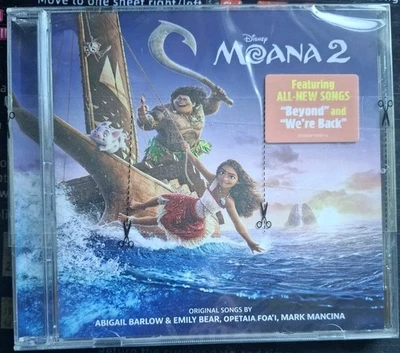 Moana 2 Original Soundtrack Various Artists, CD, 2024 - Image 1 of 2