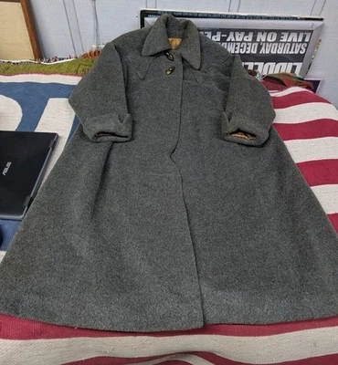 Gabardina de lana vintage años 60 Arnold Constable 5th Ave Cashley Whitley-ette  Foto 1 de 4