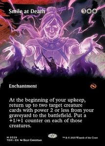 MTG SMILE AT DEATH 329 EXC - SORRIDERE ALLA MORTE - TDM X EN - MAGIC - Picture 1 of 1