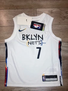 Kevin Durant Brooklyn Nets Jean Michael Basquiat Nike Jersey Toddler M 5-6 NEW - Picture 1 of 4