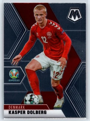 2021 Panini Mosaic UEFA Kasper Dolberg Denmark #39 - Image 1 of 2
