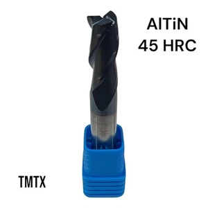 VHM Fräser, Schaftfräser, Universalfräser D3-D12 mm, mit AlTiN-Beschichtung, Z=3 - Picture 1 of 1
