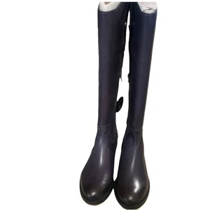 inc international concepts Women Boots Black Leather 7W - Picture 1 of 4