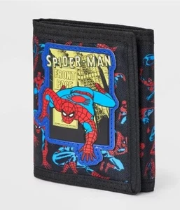 Bioworld Marvel Spiderman Portafoglio Trifold Multicolore.. Nuovo - Foto 1 di 4