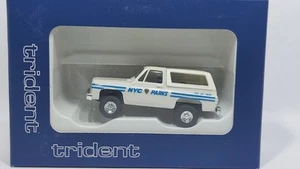 Trident 90106 US Cars Chevrolet Blazer NYC Park Police 1/87 - Picture 1 of 1