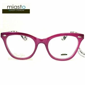 (2 PARES) MIASTO CAT EYE READER GAFAS DE LECTURA +2.75 "Skeeter" ROSA FUCSIA CALIENTE - Imagen 1 de 3