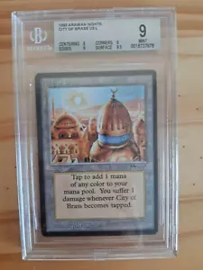 = City of Brass (Arabian Nights) = BGS 9 quad + MINT MTG Magic the Gathering - Picture 1 of 1