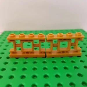 New Lego Gold Asian Fence Room Divider Yard Minifigure Gear Detail Decor COOL - Picture 1 of 1