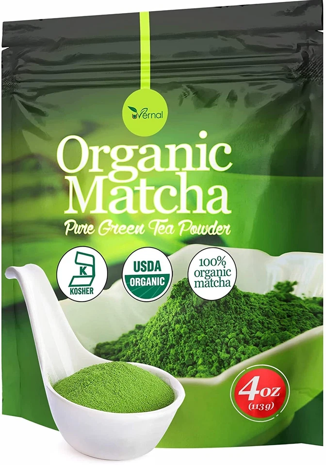 Organic Matcha Green Tea Powder 100% Pure Matcha  4oz - Image 1 of 4