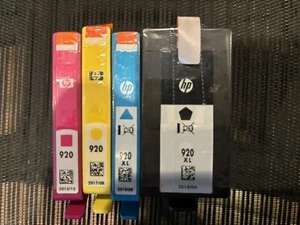 hp 920xl ink cartridges 4 pack - Picture 1 of 2
