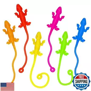 Sticky Hands Bulk 18PCS Kids Party Favors Lizard Shape Stretchy Sticky Hand F - Picture 1 of 5