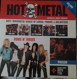Hot Metal. Vol. 1. 1989 LP - Picture 1 of 3
