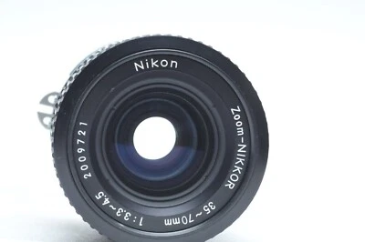 Nikon Nikkor Ai-S Ais 35-70mm f/3.5-4.8 MF Lens 721 - Image 1 of 3