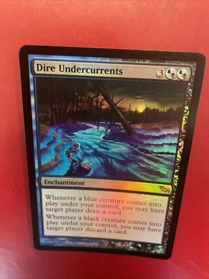 MTG - Dire Undercurrents - FOIL - Shadowmoor - NM/MT - Brandy New! - Image 1 of 2