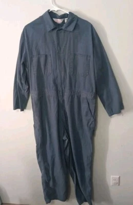 WALLS Master Made Blue Cotton/Polyester Coverall Unlined Vintage Streetwear  - Image 1 of 4