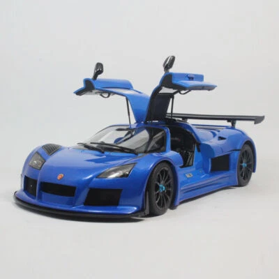 AUTOart 1/18 GUMPERT APOLLO S modelo de carro fundido coleção de presentes azuis - Imagem 1 de 4