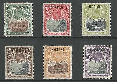 ST HELENA SG 55s-60s EL ESCASO 1903 EVII CONJUNTO DE 6 EJEMPLARES GATO SOBREIMPRESO £275 Foto 1 de 2