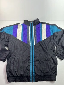 Vintage Bold Spirit Windbreaker Lined Full Zip Jacket Women’s Sz MED 90’s EUC! - Picture 1 of 9