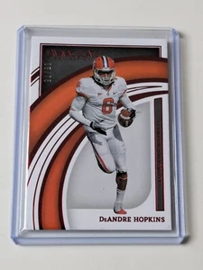 Panini Immaculate 2022 DeAndre Hopkins Texans Titans NFL /75 - Picture 1 of 2