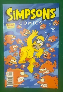 Cómics de Bongo # 224 de Los Simpson - problemas de foso dinero - Imagen 1 de 2