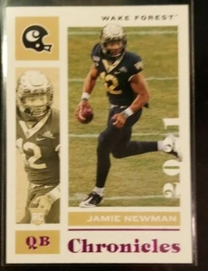 2021 Chronicles Draft Picks Jamie Newman Pink Foil #16 MINT - Picture 1 of 2