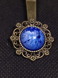Hairclip With Alcohol Ink & Resin Setting - Picture 1 of 4