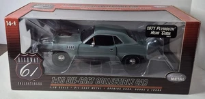 1971 Plymouth Hemi 'Cuda Highway 61 Diecast 1:18 Car - Winchester Gray - Picture 1 of 7