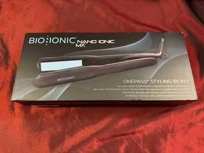 *Read* BIO IONIC Nano Ionic MX 1-inch Styling Flat Iron - Image 1 of 4
