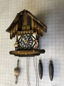 West Germany Swiss Musical Kuckucksuhr funktioniert super! - Bild 1 von 23