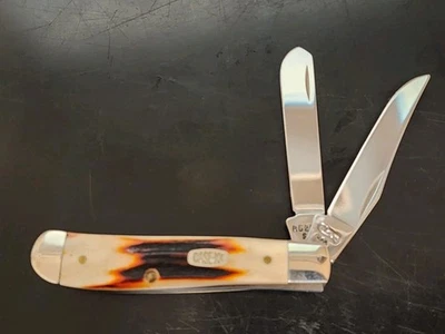 Navaja de bolsillo Case XX 1997 (#5207 SS) CIERVO ROJO GENUINO "MINI TRAMPERO" Foto 1 de 4