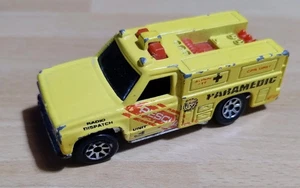 1974 Hot Wheels Ambulancia Paramedica Socorro Rescue Modelo Auto - Imagen 1 de 7
