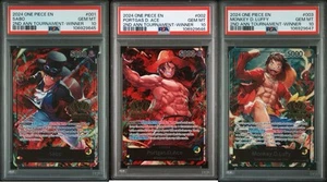 PSA 10 - Luffy Sabo Ace - Ganador del Torneo 2º Aniversario - CONJUNTO SECUENCIAL - Imagen 1 de 1