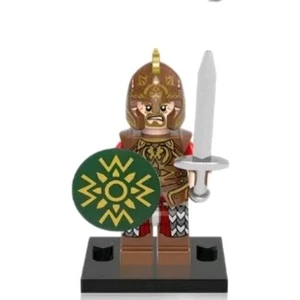 Lord of the Rings King Theoden Custom Printed Minifigure Rohan Riders Lego - Picture 1 of 7