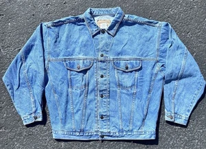 Vintage Jordache Jacke Herren XL Jeans Denim Trucker Typ 3 90er Oversized Baggy - Bild 1 von 11