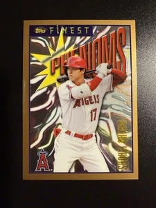 2023 Topps Finest Flashbacks Shohei Ohtani Phenoms #57 Common Los Angeles Angels - Picture 1 of 2
