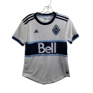 Adidas Women's White Vancouver Whitecaps FC Soccer Team Bell Jersey Size S 33024 - Picture 1 of 5