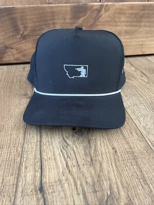 Sombrero de camionero negro imperial Big Sky Bravery Montana Heroes Foto 1 de 4