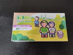 Biobuddi Green Village 10 Personaggi Mattoncini Costruzioni NUOVO # - Picture 1 of 1