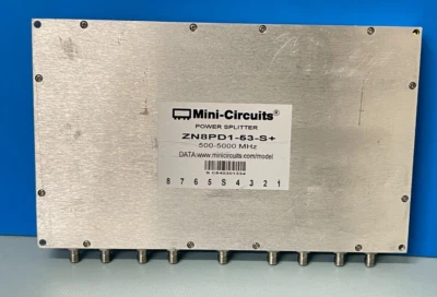 Mini-Circuits ZN8PD1-53-S+ Power Splitter 500-5000 MHz - Image 1 of 4